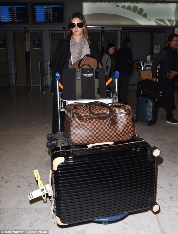 Alessandra Ambrosio leads the celebrity arrivals at Paris Fashion Week 2016