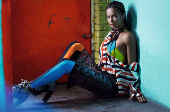 Adriana Lima Reps Rio and Covers Vogue Brazil