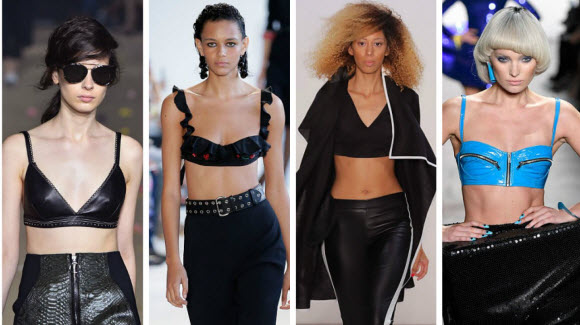 Bras Take Control In Spring/Summer Runways In NY Fashion Week