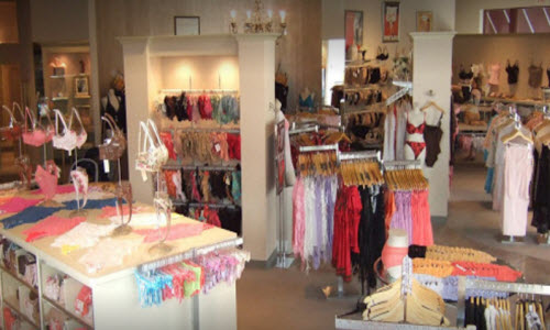 Top Drawer Lingerie Boutique Store Inside