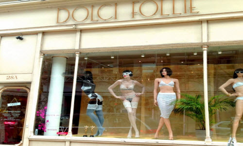 Dolci Follie Lingerie Boutique Store Outside View
