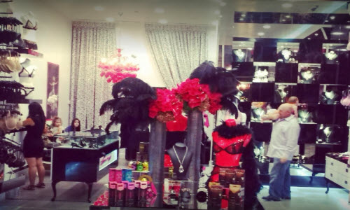 Savvy Lingerie Boutique Store Inside View