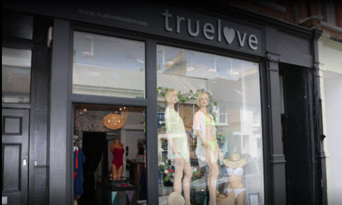 TrueLove Lingerie Boutique Store Outside View
