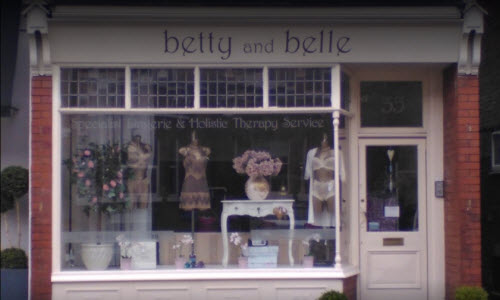 Betty and Belle Lingerie Store Outside View