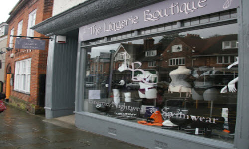 The Lingerie Boutique Outside View