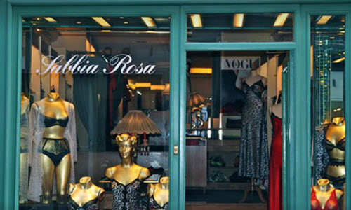 Sabbia Rosa Lingerie Boutique outside View