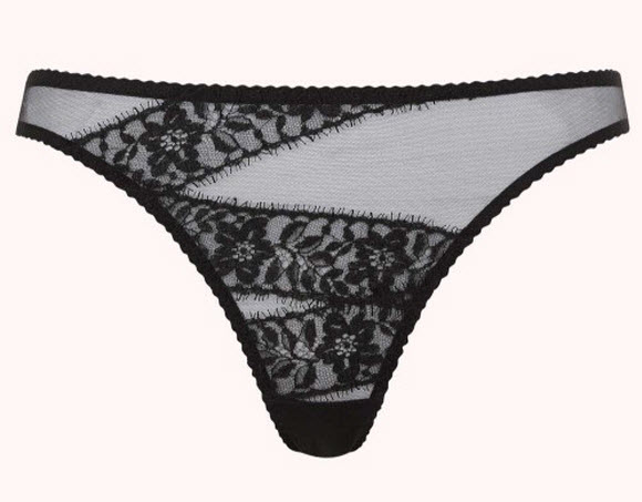 Agent Provocateur Angelica Black  Thong