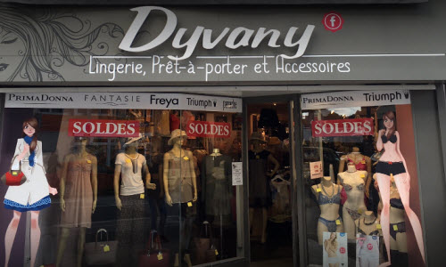 Dyvany Lingerie Boutique outside View