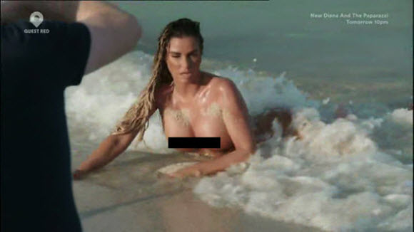 Katie Price Poses Nude For X-rated Calendar Shoot