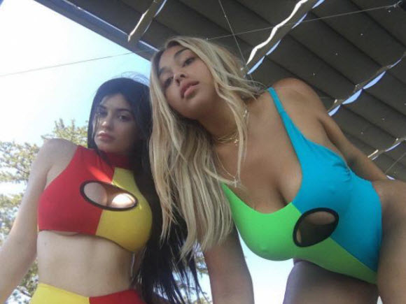 Kylie Jenner Flaunts In Gorgeous Bodysuit As She Goes Blonde For New Photos