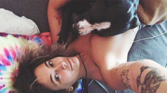 Paris Jackson Poses Topless In Racy Selfie On Instagram 