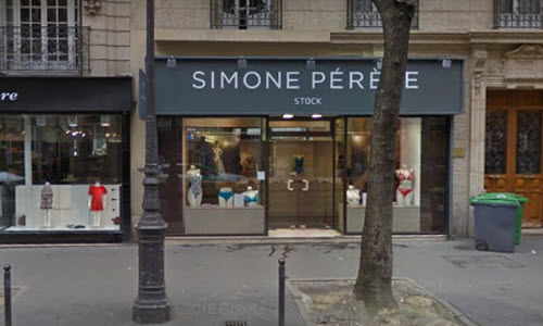 Simone Pérèle Lingerie Boutique outside View