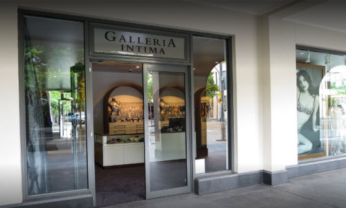 Galleria Intima Lingerie Boutique outside View
