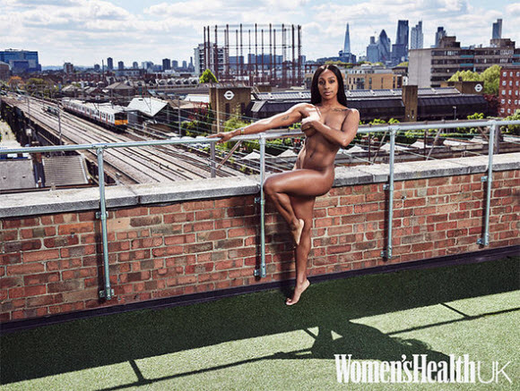 Alexandra Burke Poses Completely Naked For Women's Health Magazine