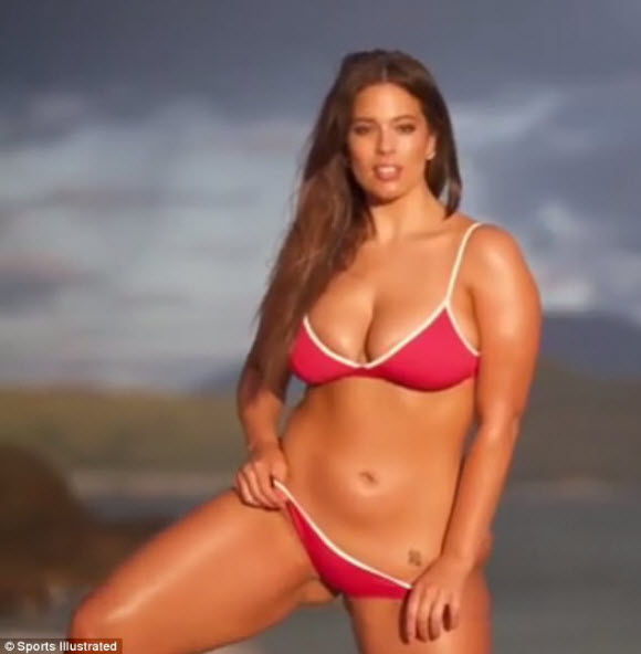 Ashley Graham Flaunts Her Incredible Curves In A Racy Topless shoot 