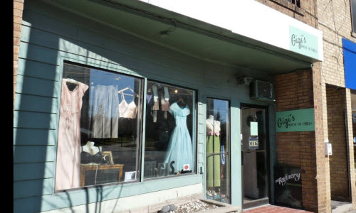 Gigi's House of Frills Lingerie Boutique Outside View