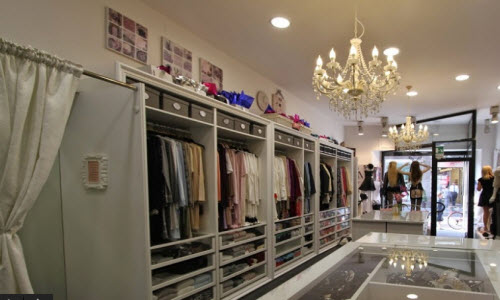 Gaya lingerie boutique inside