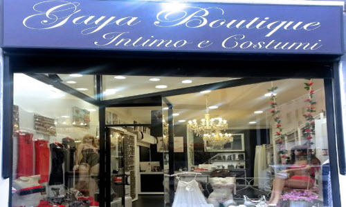 vc Gaya lingerie boutique outside