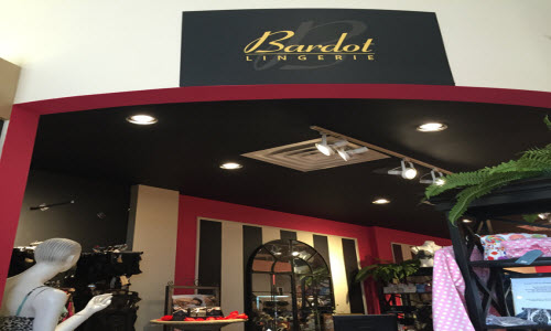 vc Bardot Lingerie Boutique Store Outside
