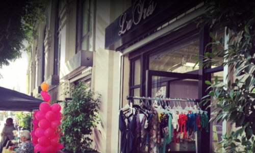 vc Latres lingerie boutique outside