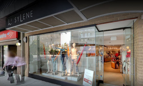 vc Sylene of Washington Intimate Apparel lingerie boutique store out view