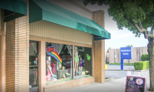 vc Naughty or Nice Lingerie Boutique Store Outside