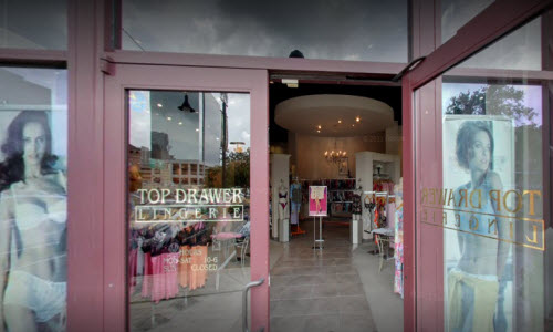 vc Top Drawer Lingerie Boutique Store outside