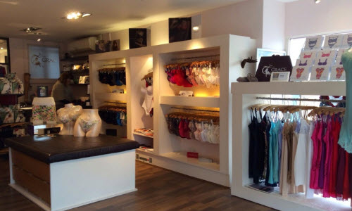 Amazing Grace Lingerie Boutique Inside View