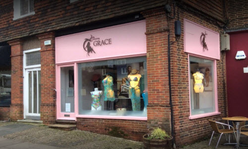 Amazing Grace Lingerie Boutique Outside View