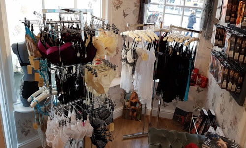 Katys Lingerie Boutique Inside View