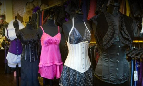 Kiku Boutique Lingerie Store Inside View