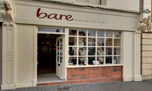 Bare Necessities Lingerie Boutique Outside View