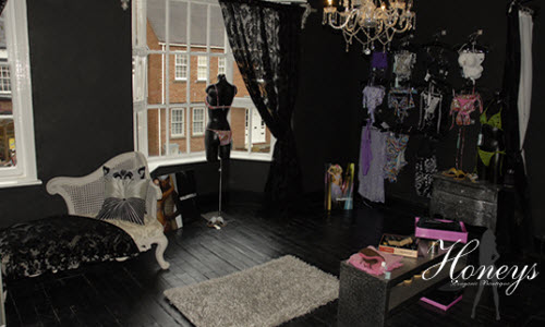 Honeys Lingerie Boutique Store Inside View