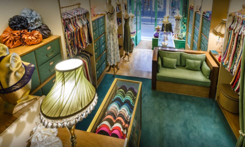 Sabbia Rosa Lingerie Boutique Inside View Sabbia Rosa Lingerie Boutique Inside View
