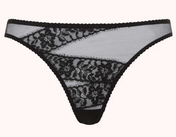 Agent Provocateur Angelica Black Thong Agent Provocateur Angelica Black Thong