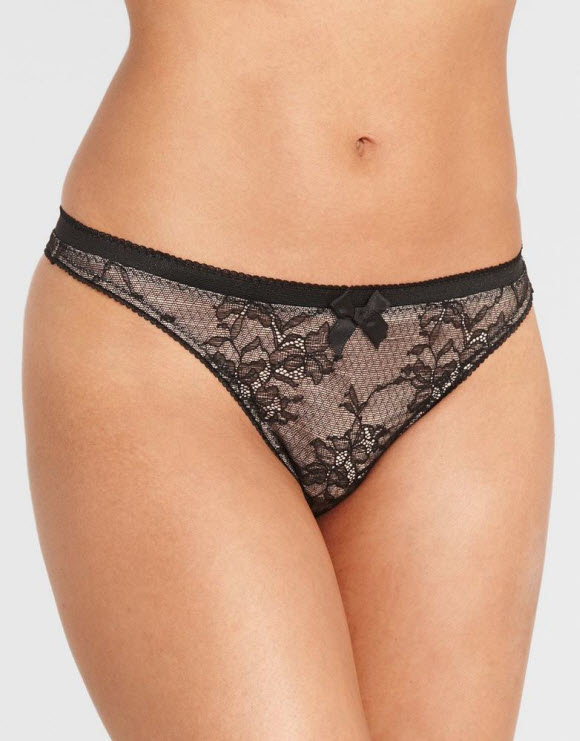 Gossard Retrolution Padded Staylo Bra With Thong Gossard Retrolution Padded Staylo Bra With Thong