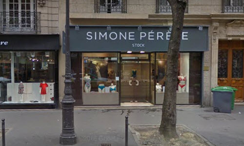 Simone Pérèle Lingerie Boutique outside View Simone Pérèle Lingerie Boutique outside View