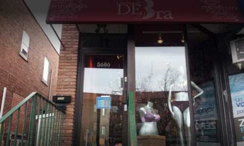 Lingerie DEBra Lingerie Boutique outside View Lingerie DEBra Lingerie Boutique outside View
