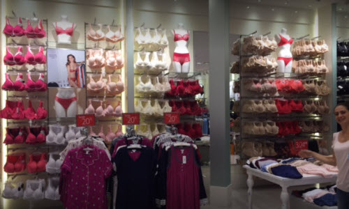 Lilianne Lingerie Boutique Inside View