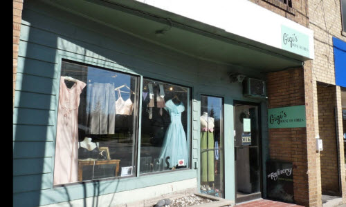 Gigi's House of Frills Lingerie Boutique Outside View Gigi's House of Frills Lingerie Boutique Outside View